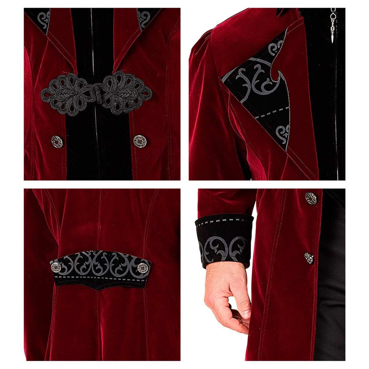 Cappotto Gotico Bordeaux |Uomo_TG_06922