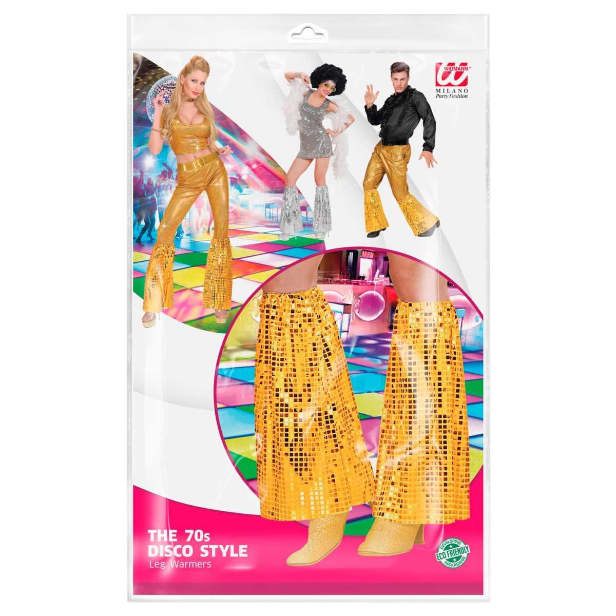 Scaldamuscoli Disco Oro con Paillettes |_422