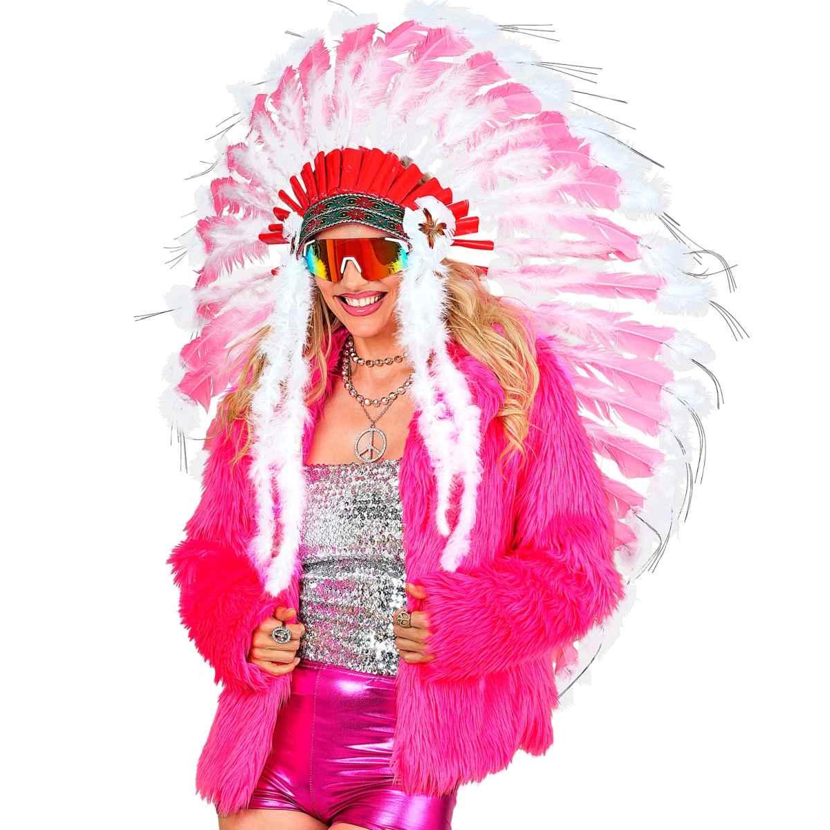 Giacca Disco Pelosa Rosa |Donna_TN_09922