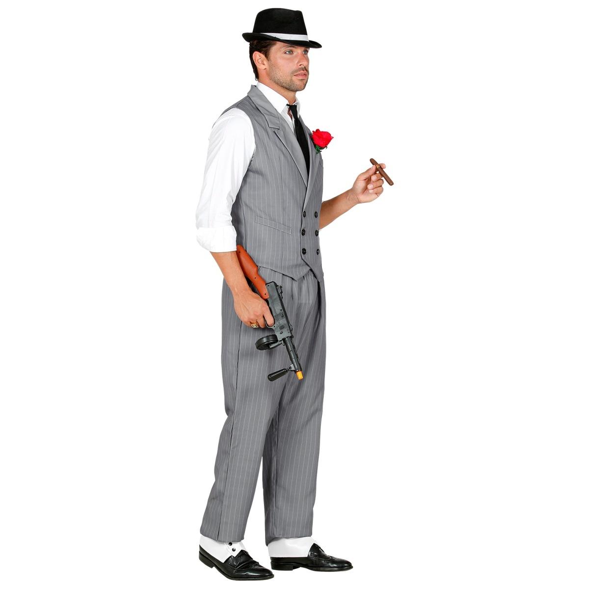 Costume Gangster Grigio |Uomo_H4_08326