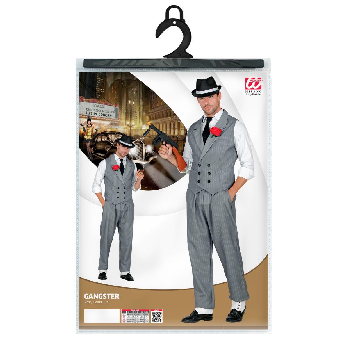 Costume Gangster Grigio |Uomo_H4_08326