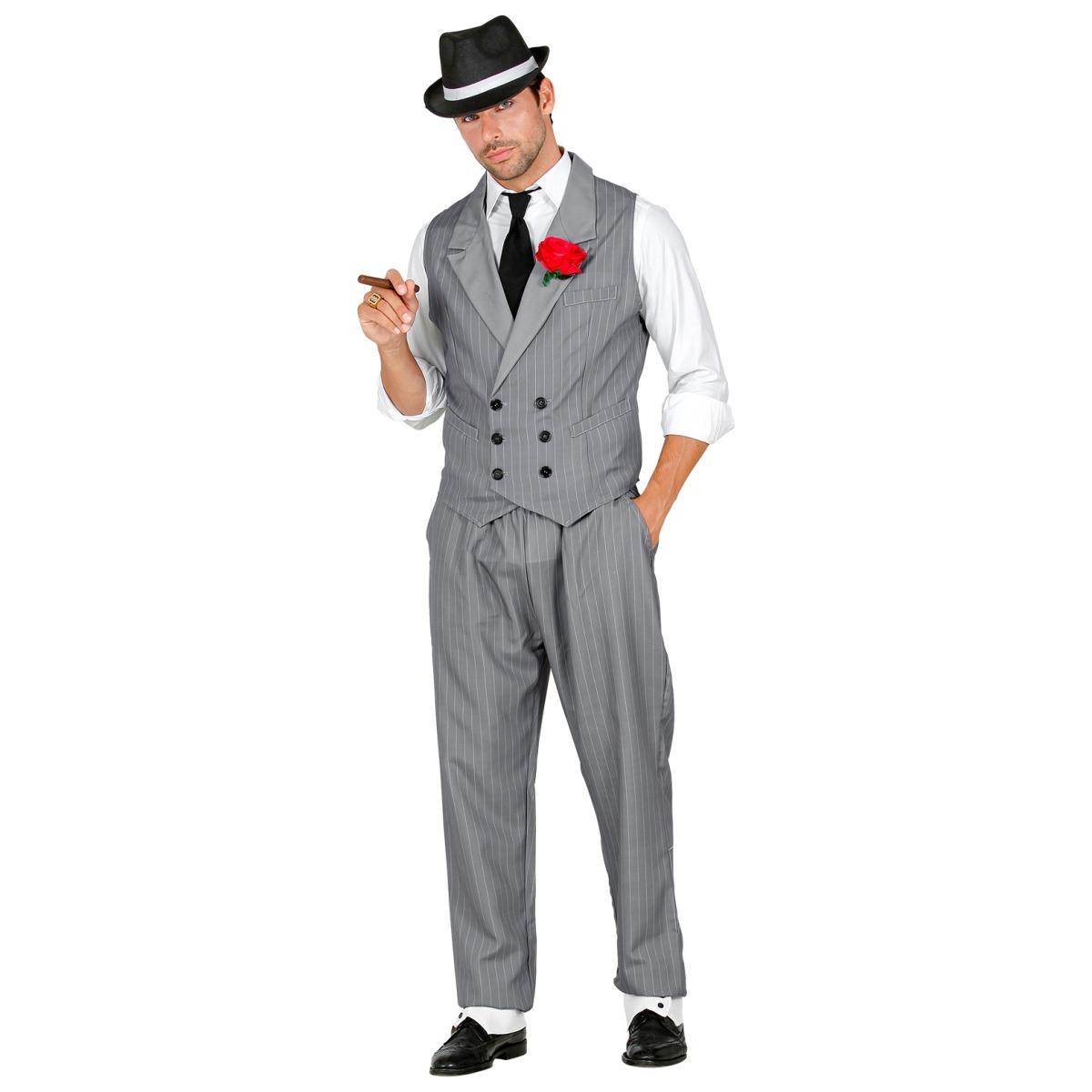 Costume Gangster Grigio |Uomo_H4_08326