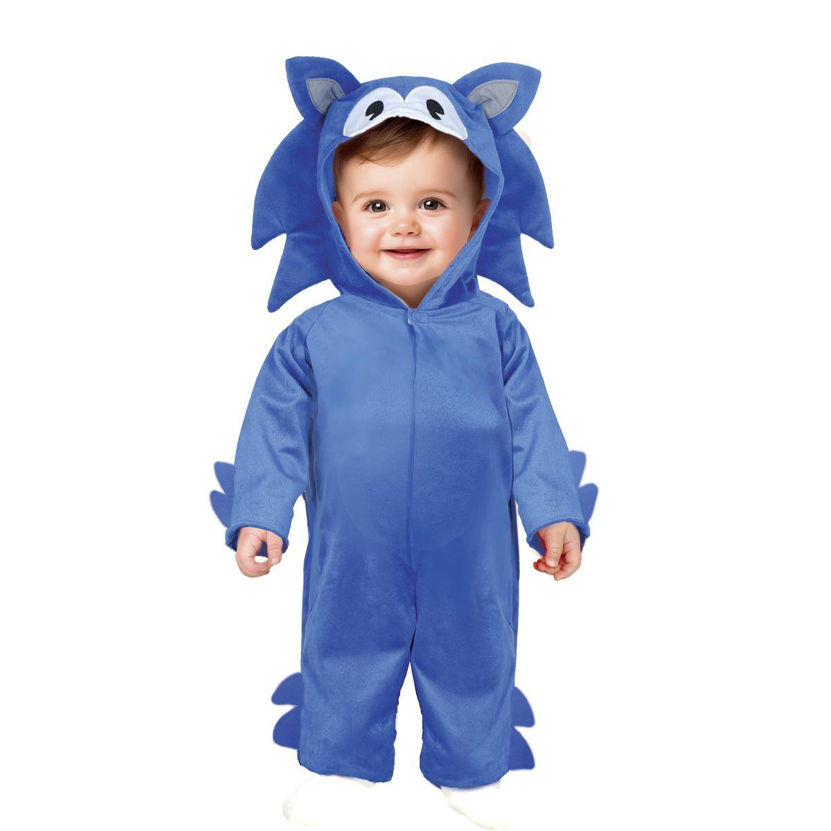 Costume Sonic Riccio Blu |Neonato C1_01342