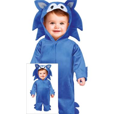 Costume Sonic Riccio Blu |Neonato C1_01342