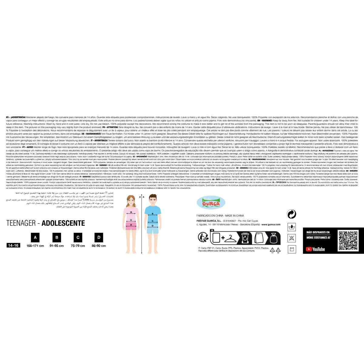 Costume Lottatore Karate Ninja Arancione |Bambino B3_00718