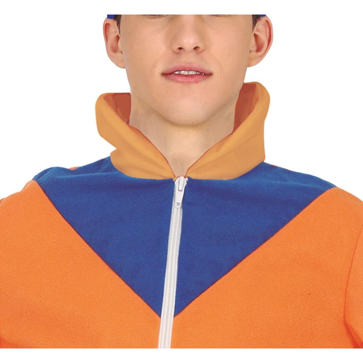 Costume Lottatore Karate Ninja Arancione |Bambino B3_00718