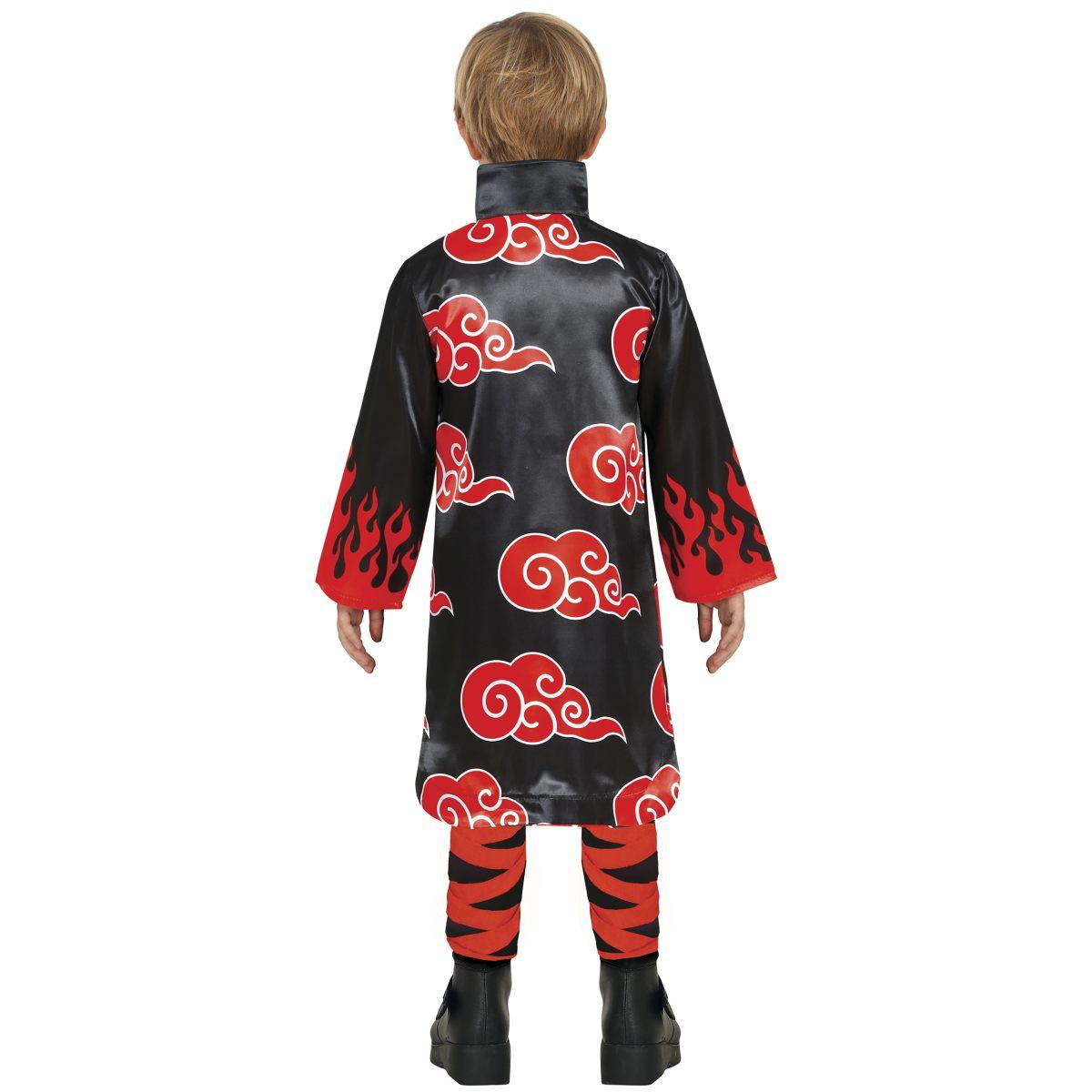 Costume Lottatore Karate Ninja Kimono |Bambino_D1_02116