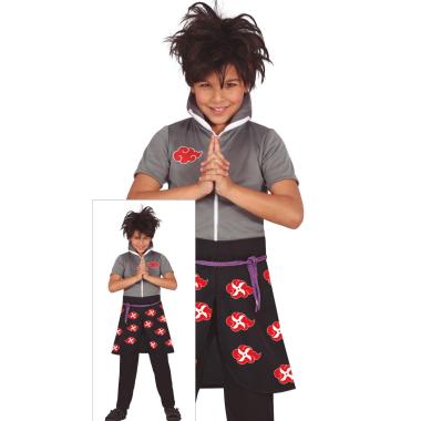 Costume Lottatore Karate Ninja |Bambino_D1_02136<br />