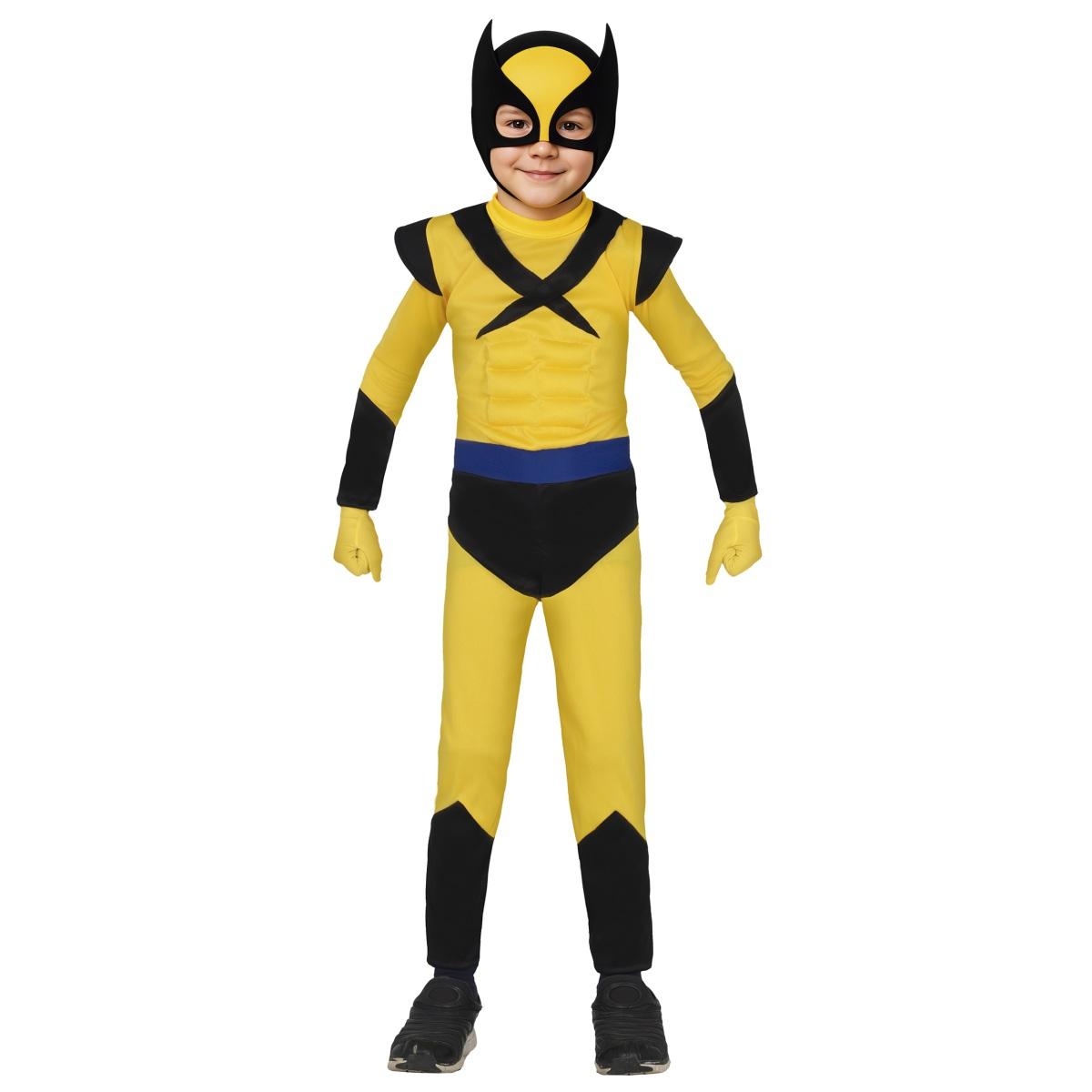 Costume Eroe Giallo Wolverine |Bambino_D1_02225