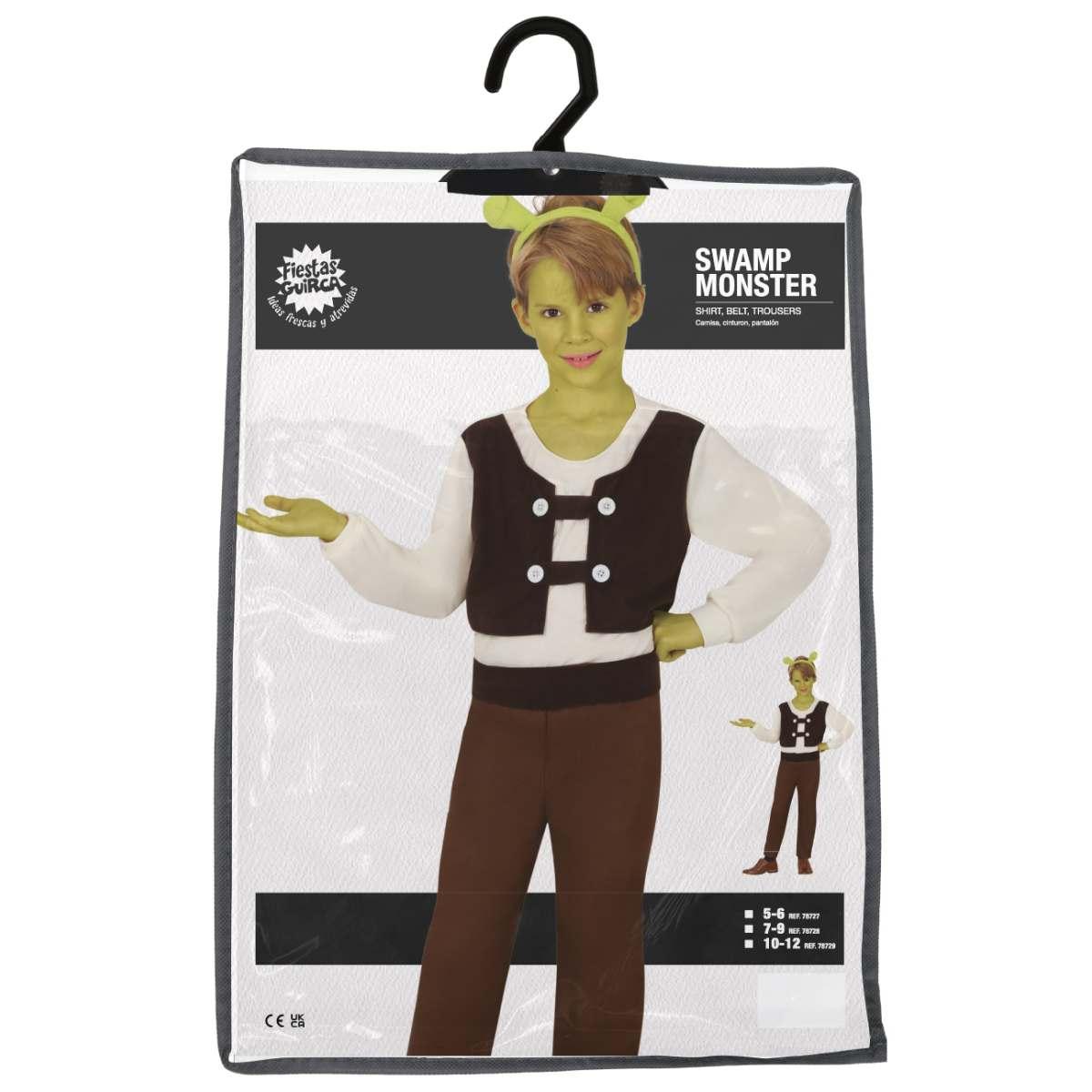 Costume Orco Verde Shrek |Bambino_I4_09444