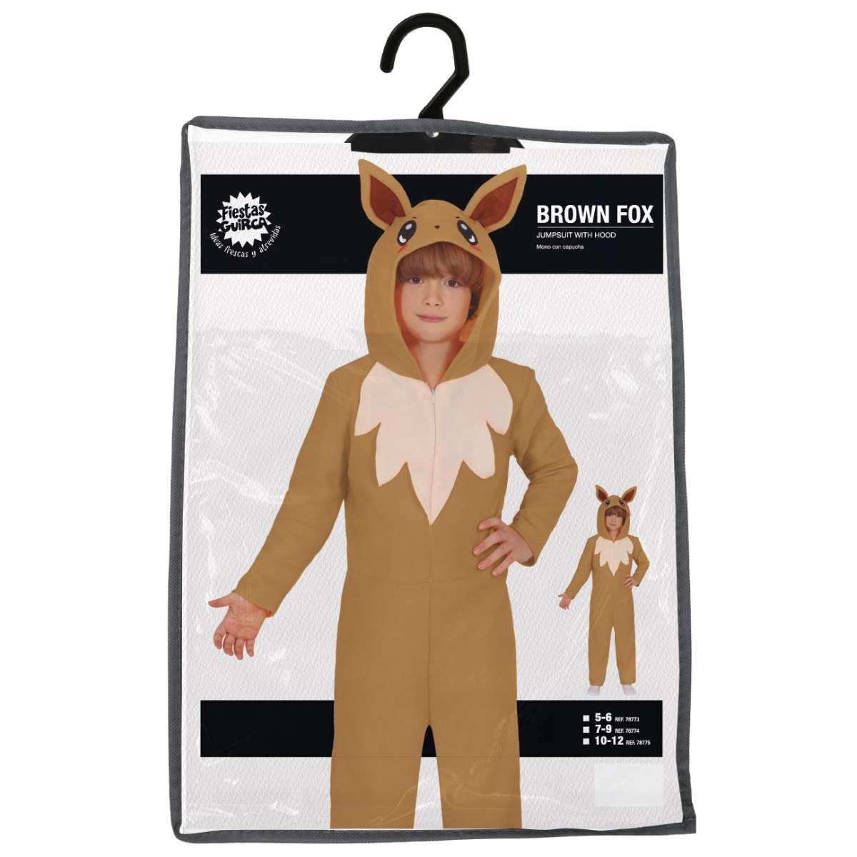 Costume Volpe Marrone |Bambino_M1_20147