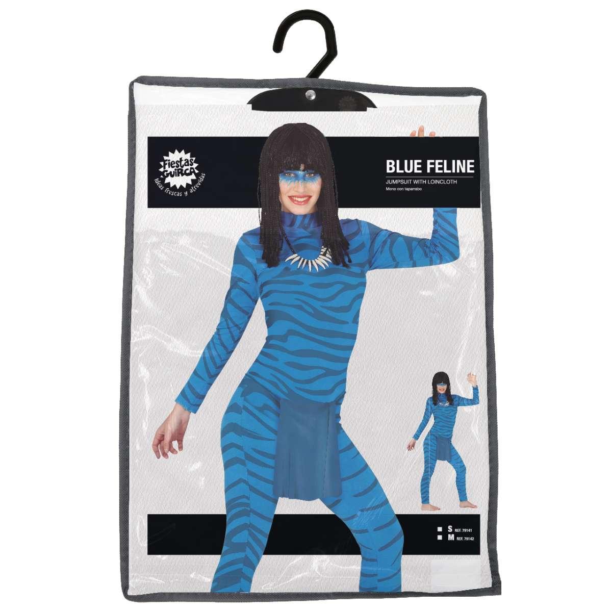 Costume Avatar Felino Blu |Donna_C4_01963
