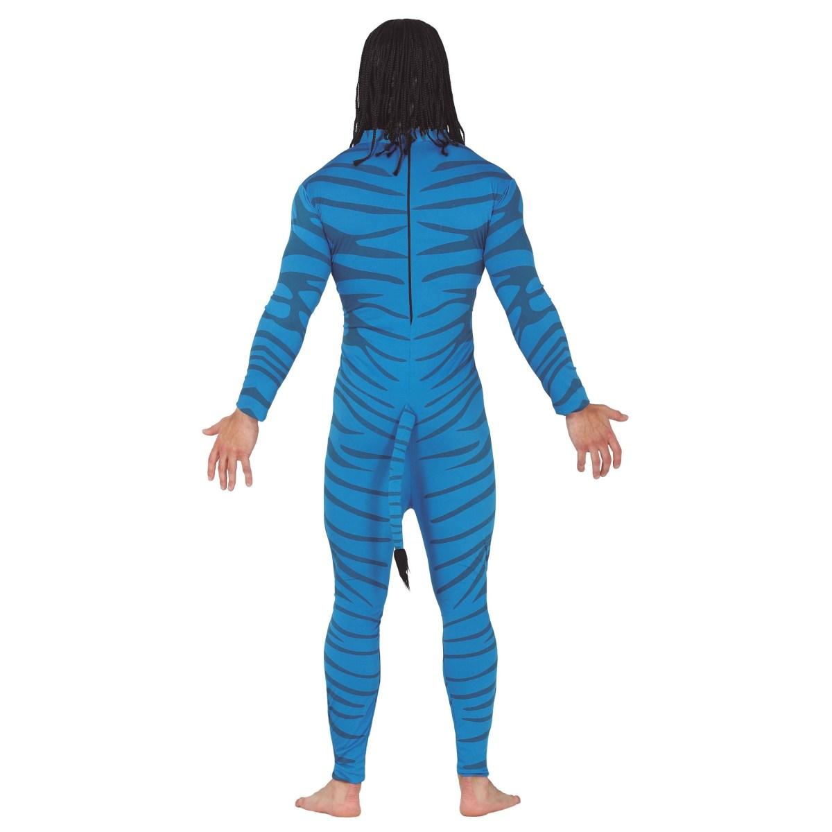 Costume Avatar Felino Blu |Uomo_G4_05909