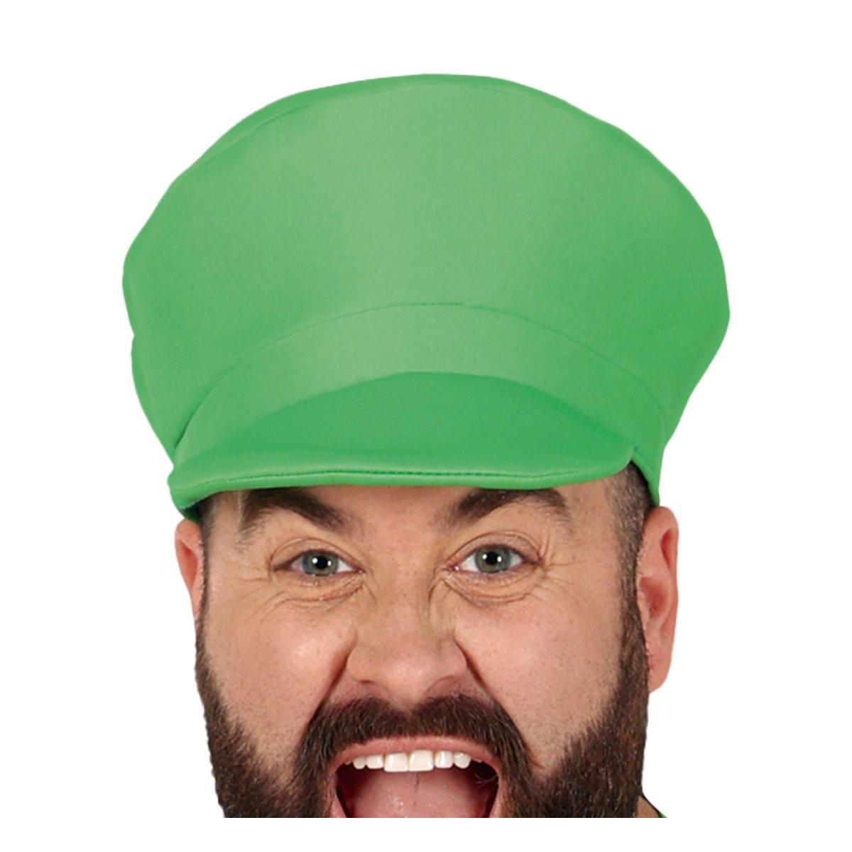 Costume Tuta Idraulico Blu Verde Luigi Salopette |Uomo_C4_01867