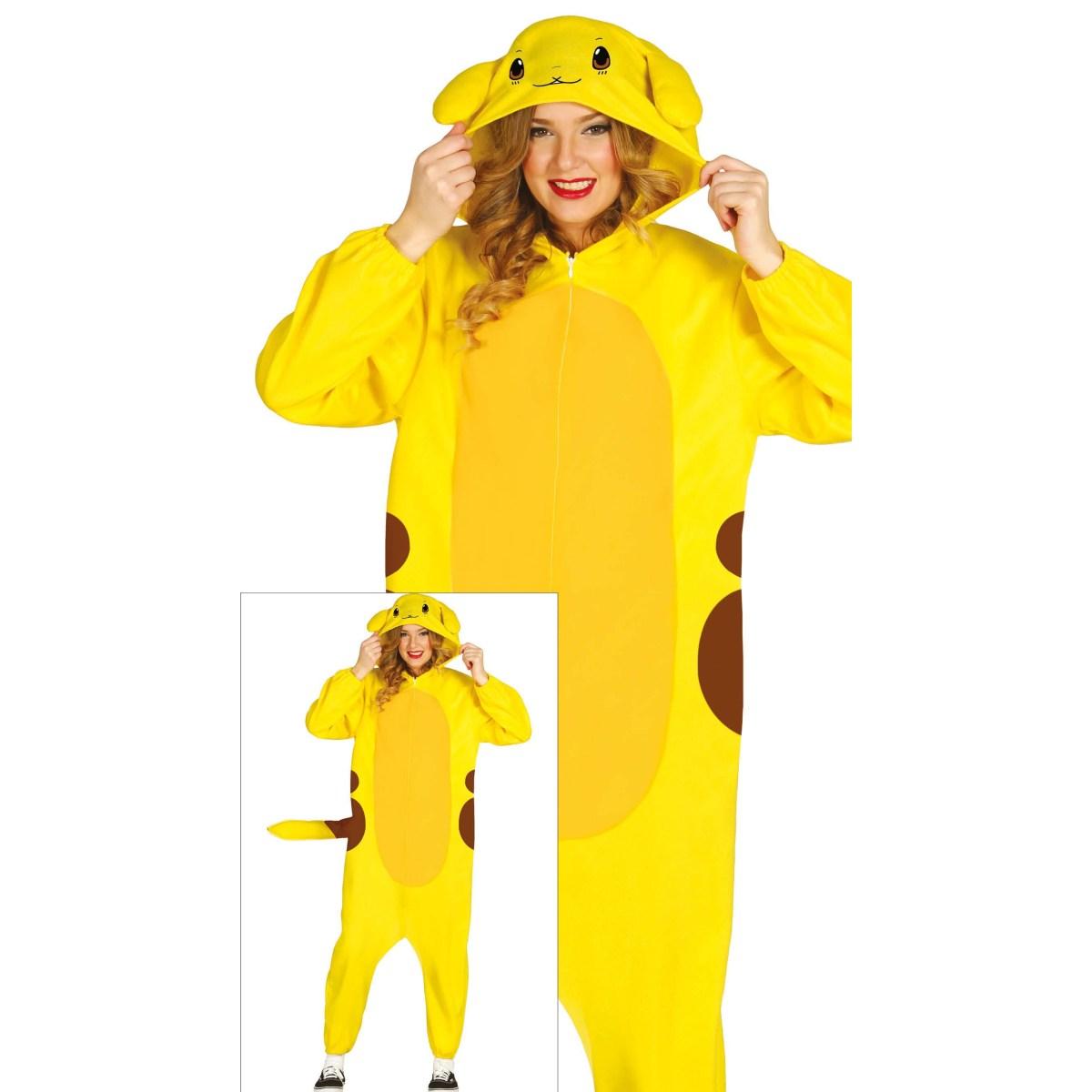Costume Cincilla Pokemon Giallo |Donna_TN_09990