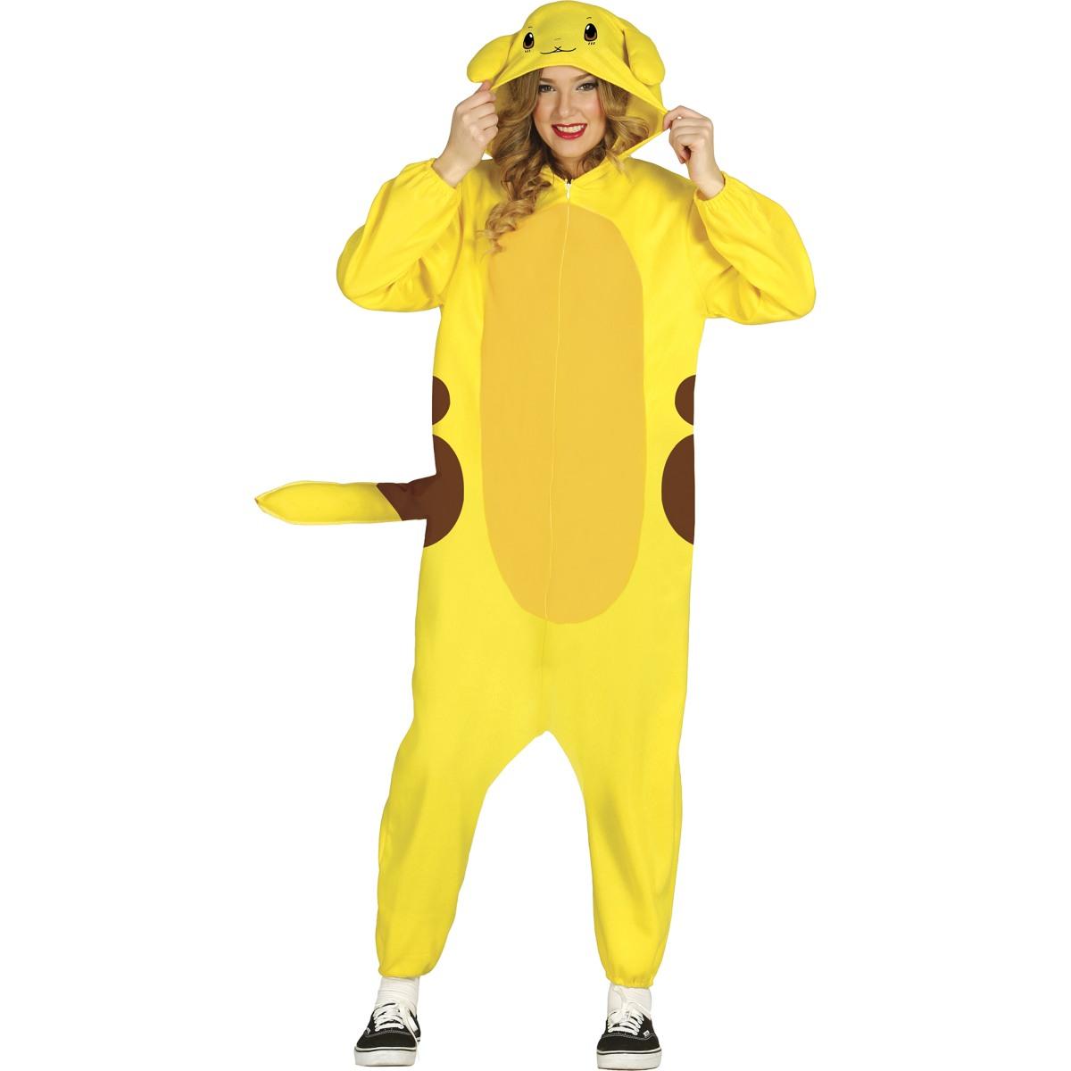 Costume Cincilla Pokemon Giallo |Donna_TN_09990
