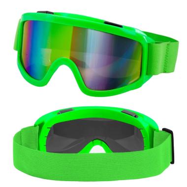 Occhiali da Sci Anni '80 Verde Fluo |_256