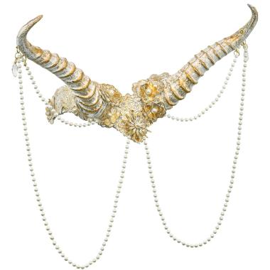 Copricapo Corna Bianche |_149