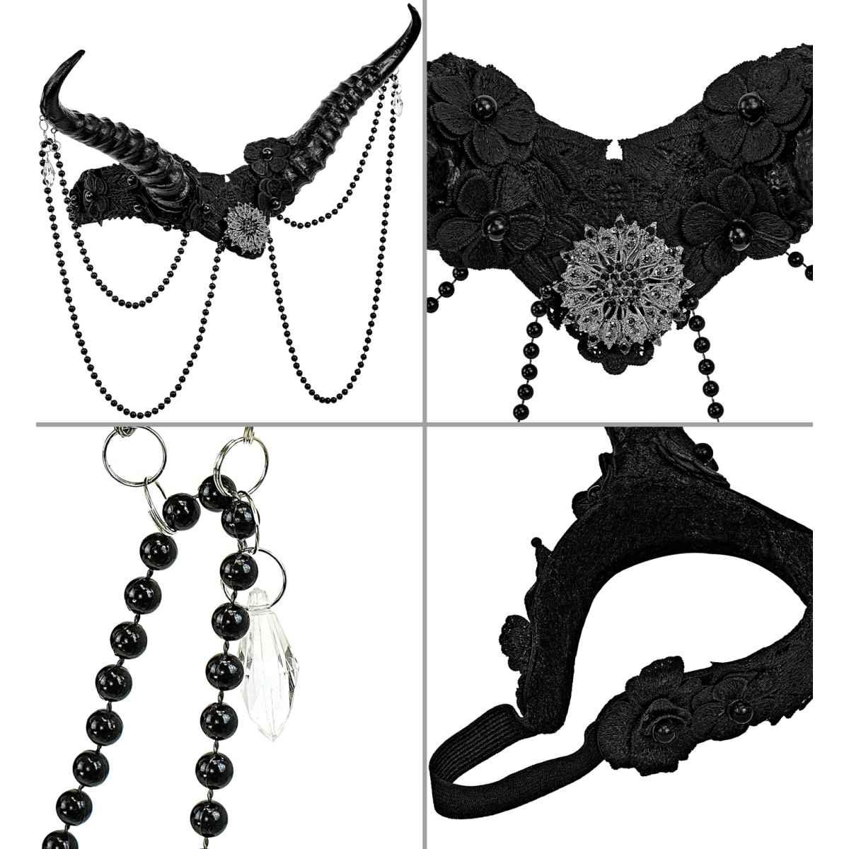 Copricapo Corna Nere |_156