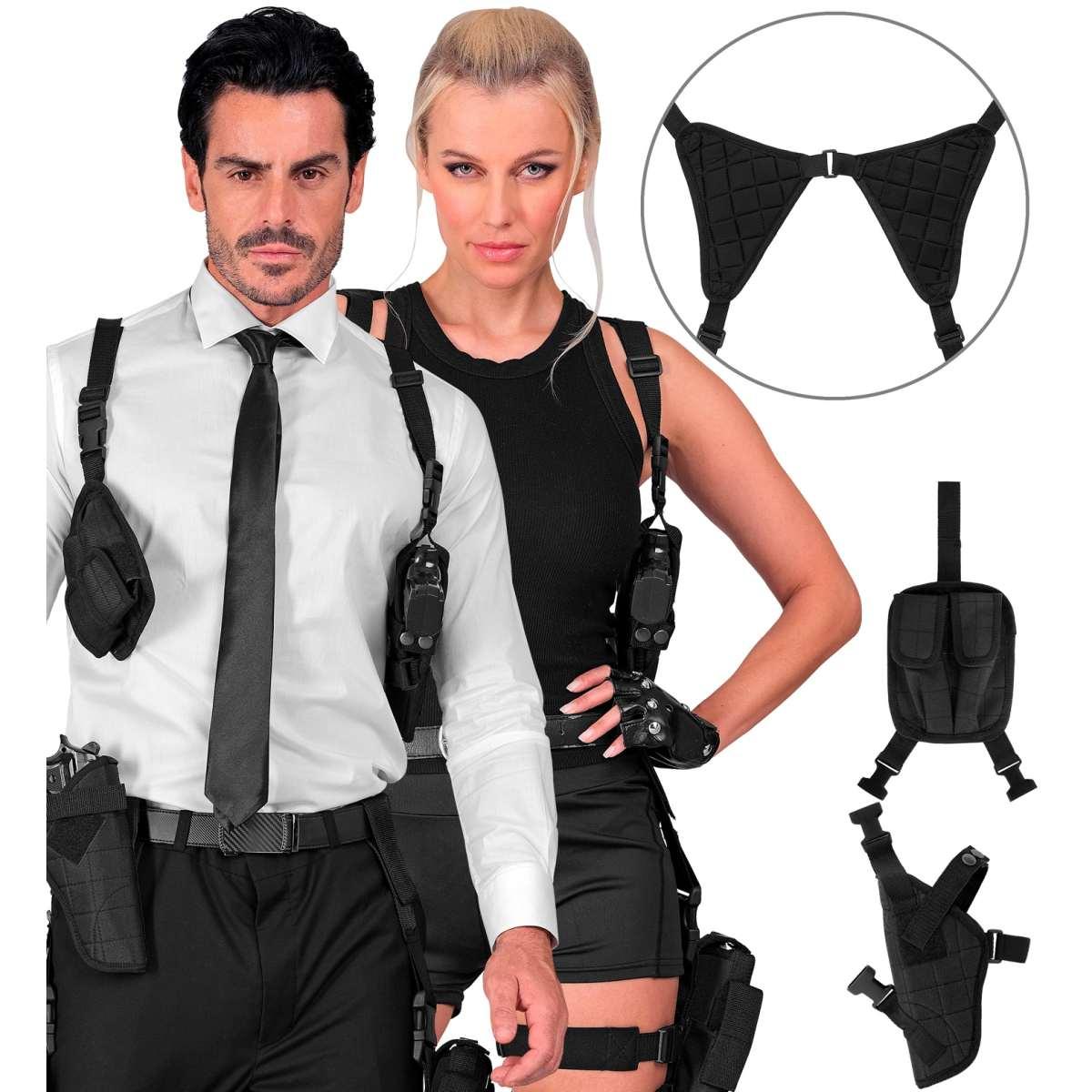 Cintura Fondina Pistola da Spalla Tattica |_015