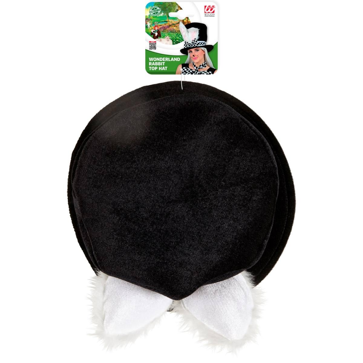 Cappello Cilindro Bianconiglio con Orecchie |_217