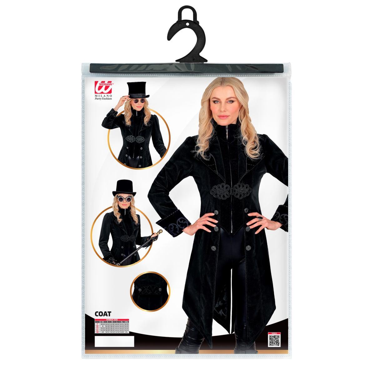 Cappotto Gotico Nero |Donna