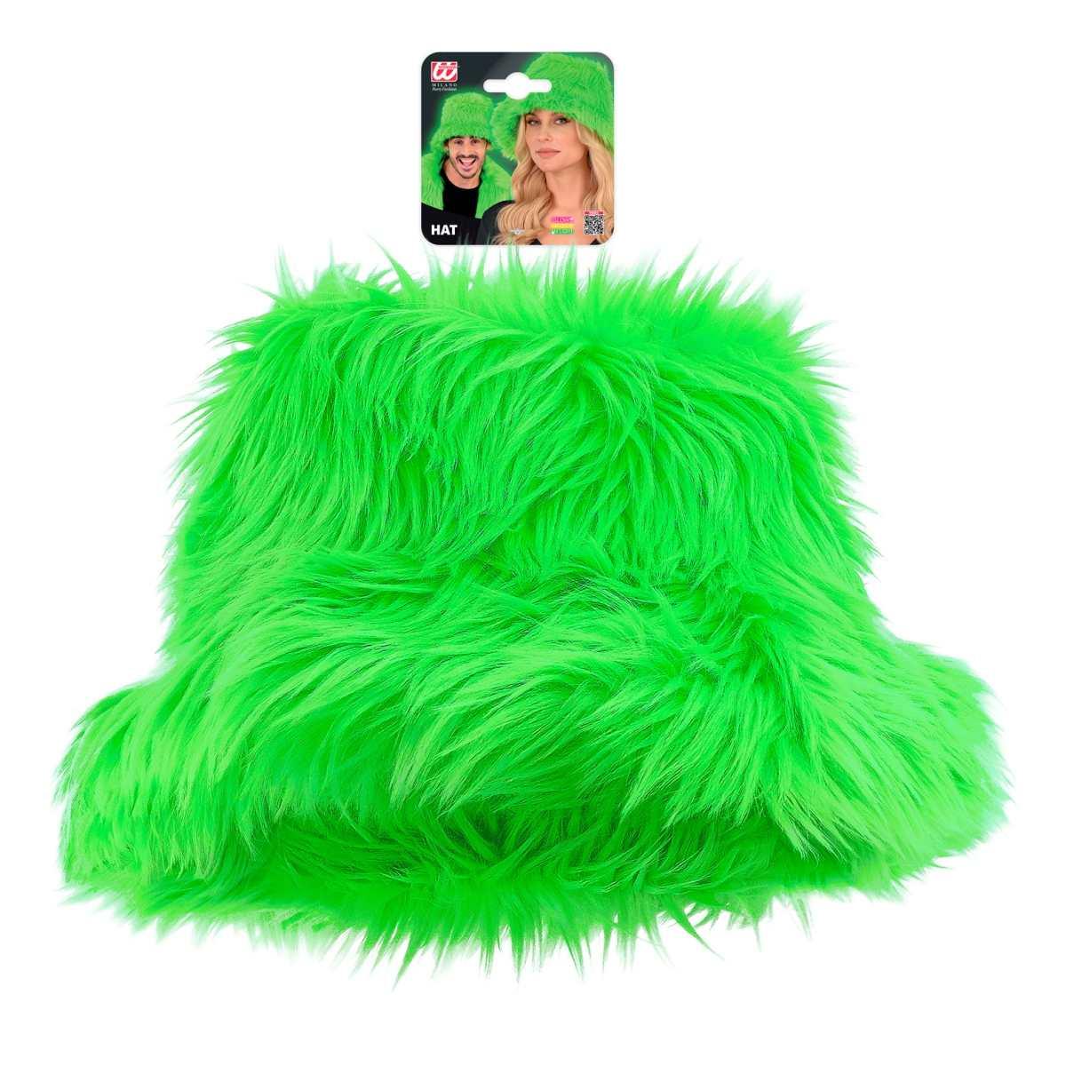 Cappello Pescatore Peluche Verde |_047