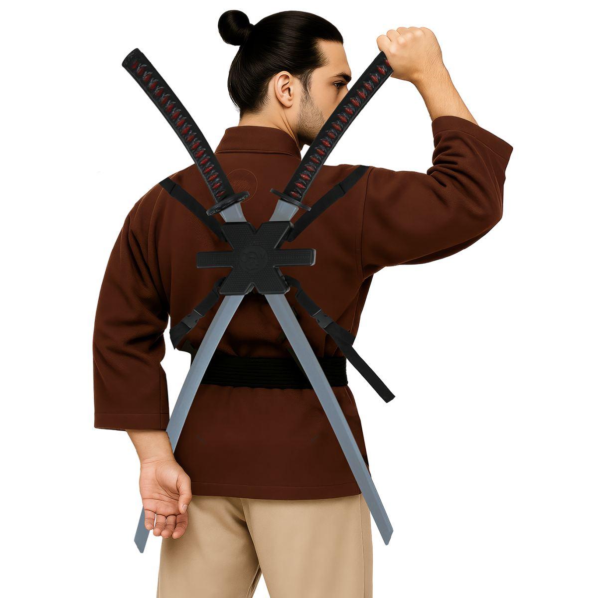 Spada Samurai Katana con Fodero da Spalla cm.95 |_272