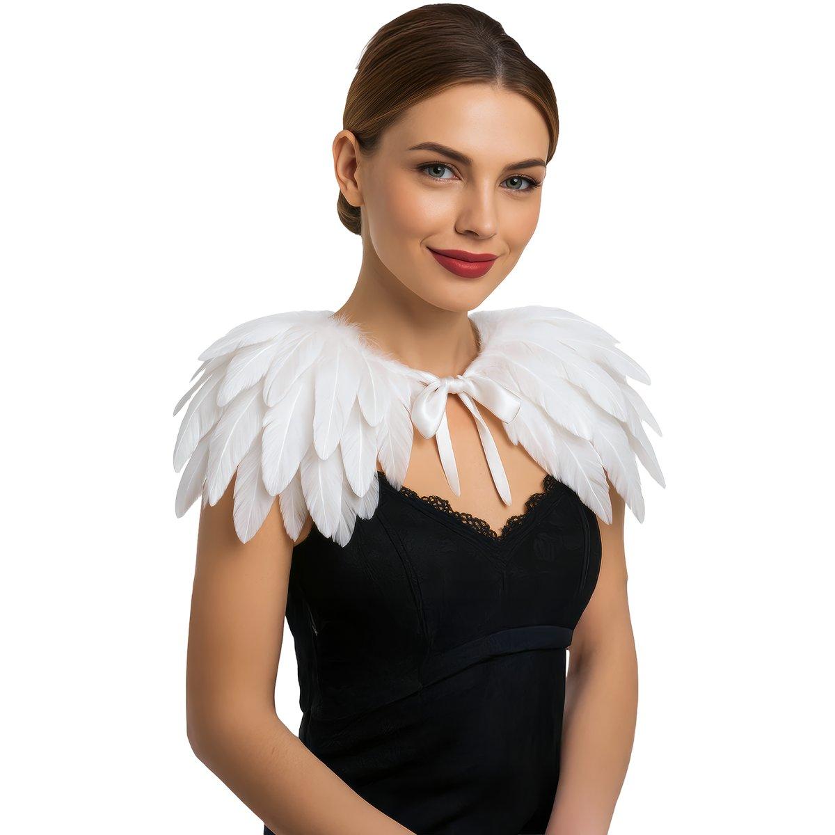 Coprispalle Piume Bianche cm.30x90 |_494