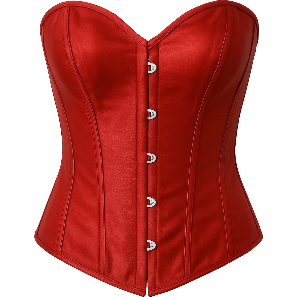 Bustino Corpetto Rosso |Donna