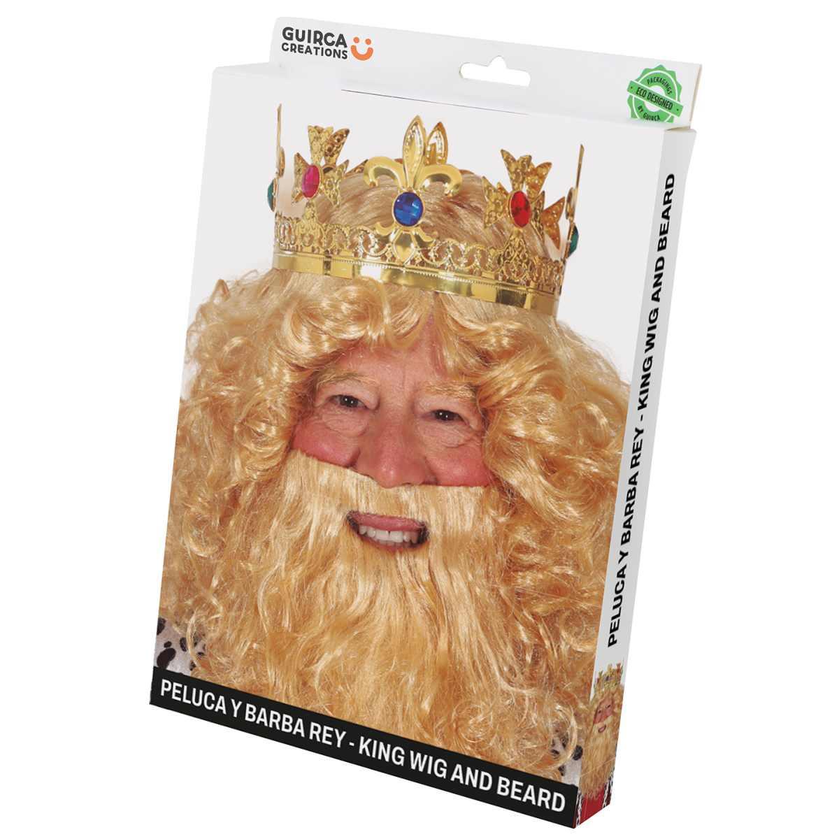 Parrucca Capitano Nera con Baffi |_647