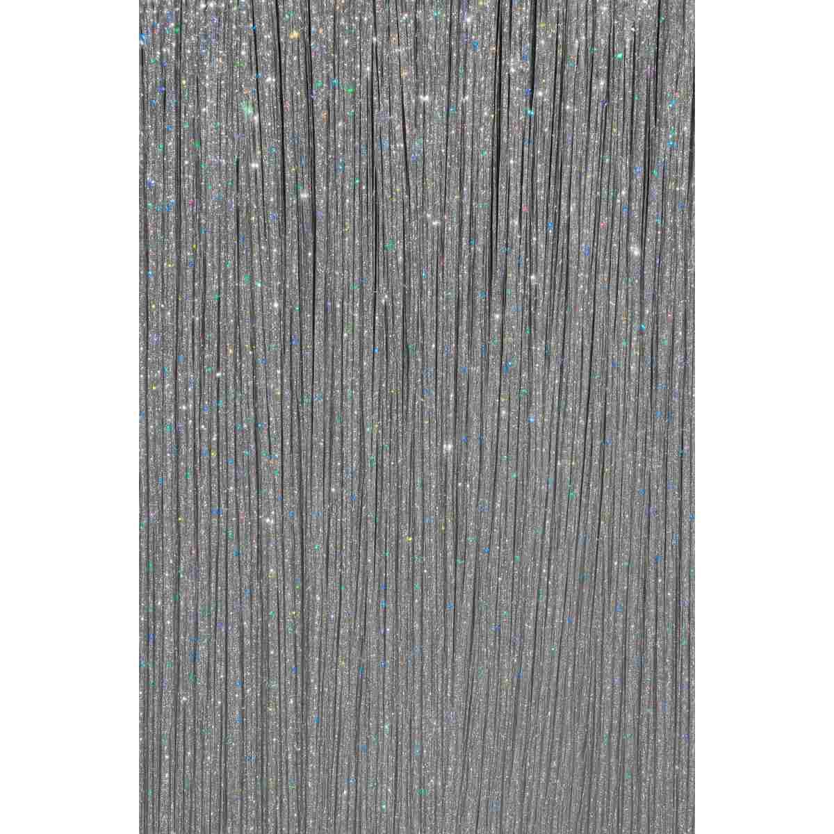 Estensione Capelli con Argento Glitter cm.50 pz.3|_677