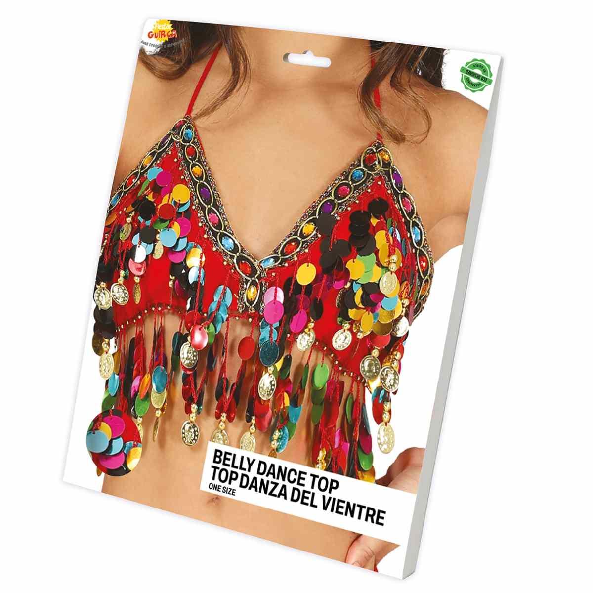 Maglia Top Rossa Odalisca |Donna_169