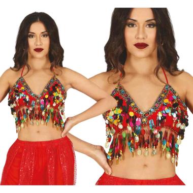 Maglia Top Rossa Odalisca |Donna_169