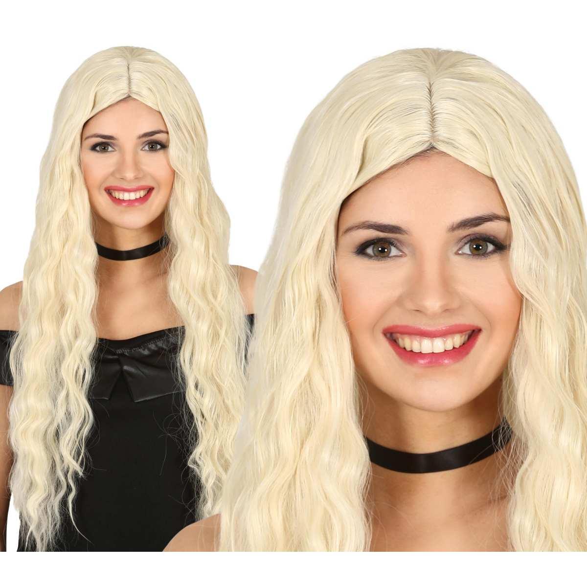 Parrucca Bionda Mossa Lunga |_250