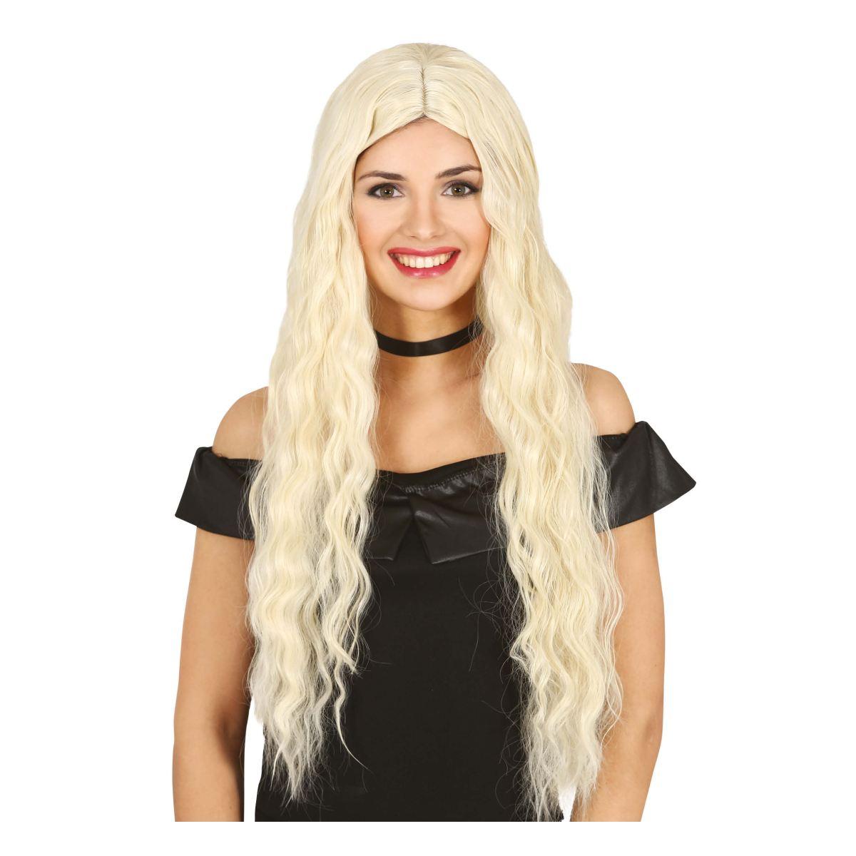Parrucca Bionda Mossa Lunga |_250