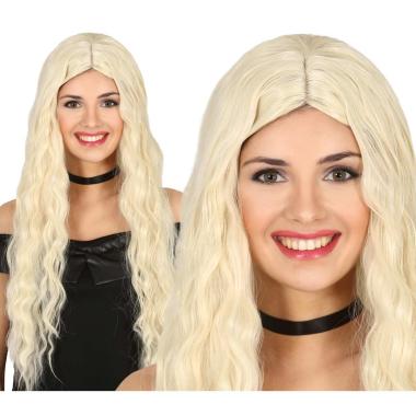 Parrucca Bionda Mossa Lunga |_250