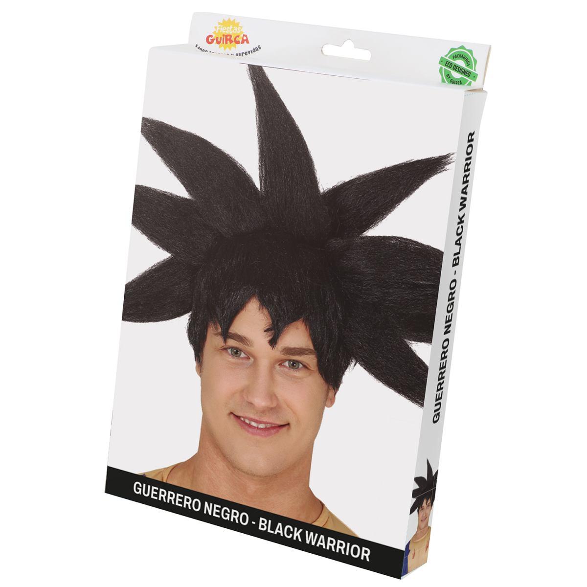 Parrucca Guerriero Dragon Ball Nera |_070