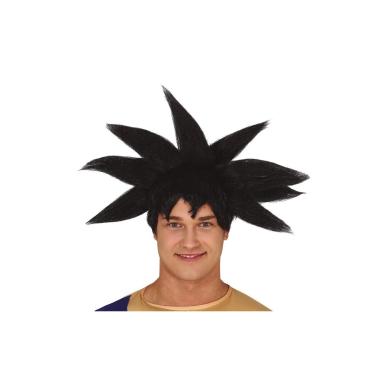 Parrucca Guerriero Dragon Ball Nera |_070