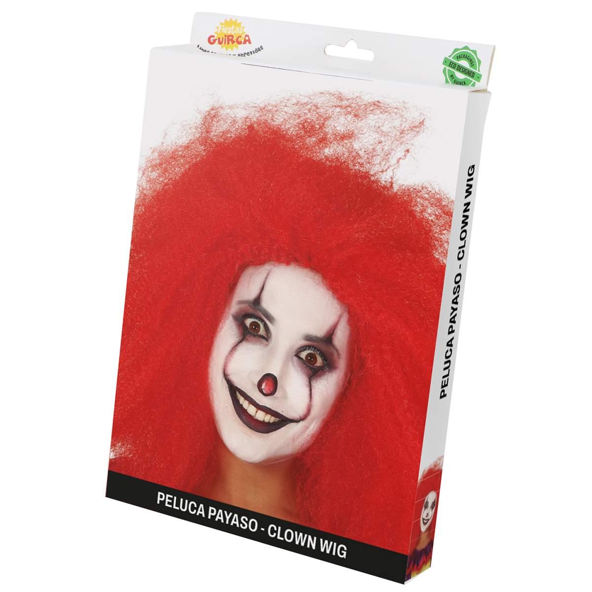 Parrucca Clown Clown Rossa |_984