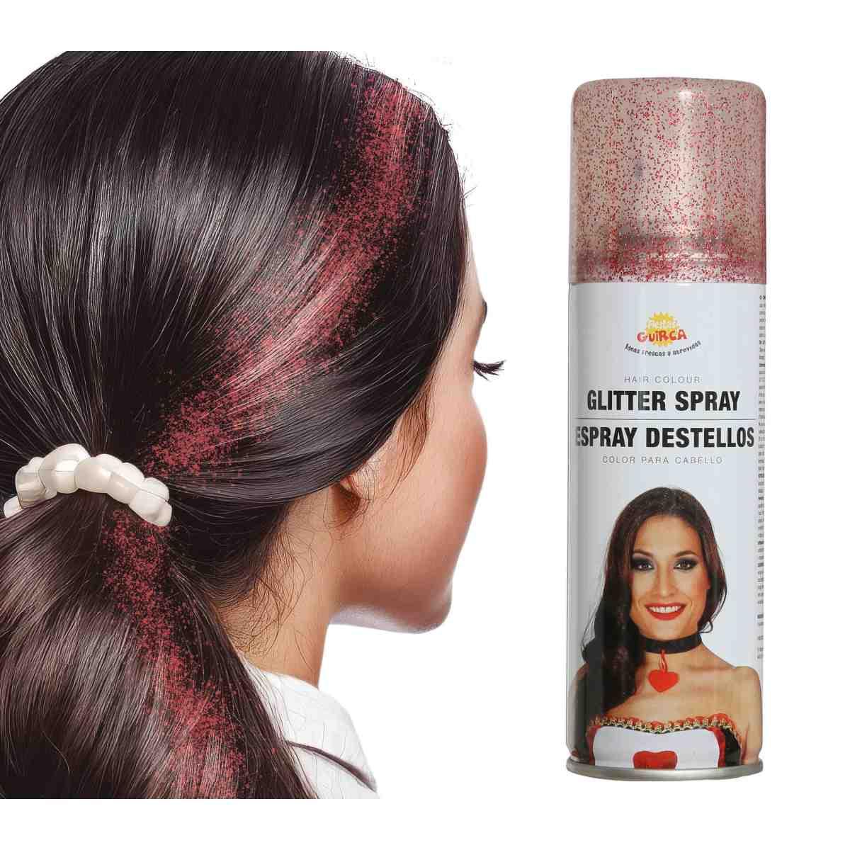 Spray Capelli Glitter Rosso ml.125 |_014