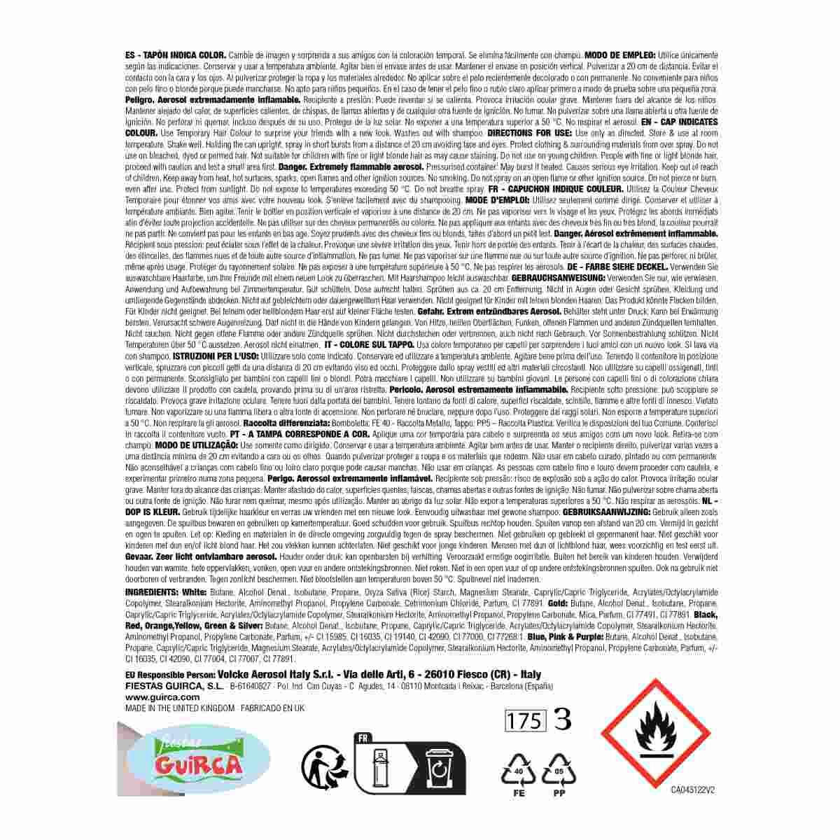 Spray Capelli Rosa ml.125 |_120