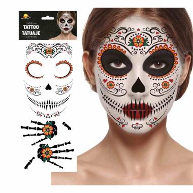 Tatuaggi Viso Rimovibili Catrina |_357