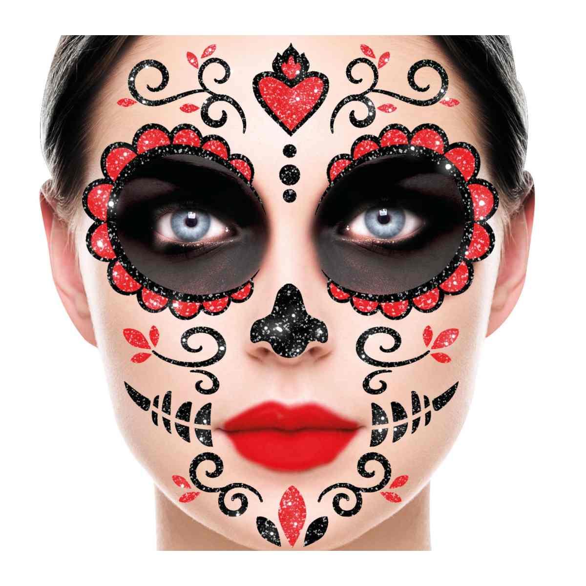 Tatuaggi Viso Rimovibili Catrina |_579