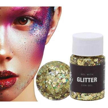 Trucco Gel Glitter Oro gr.20 |_043