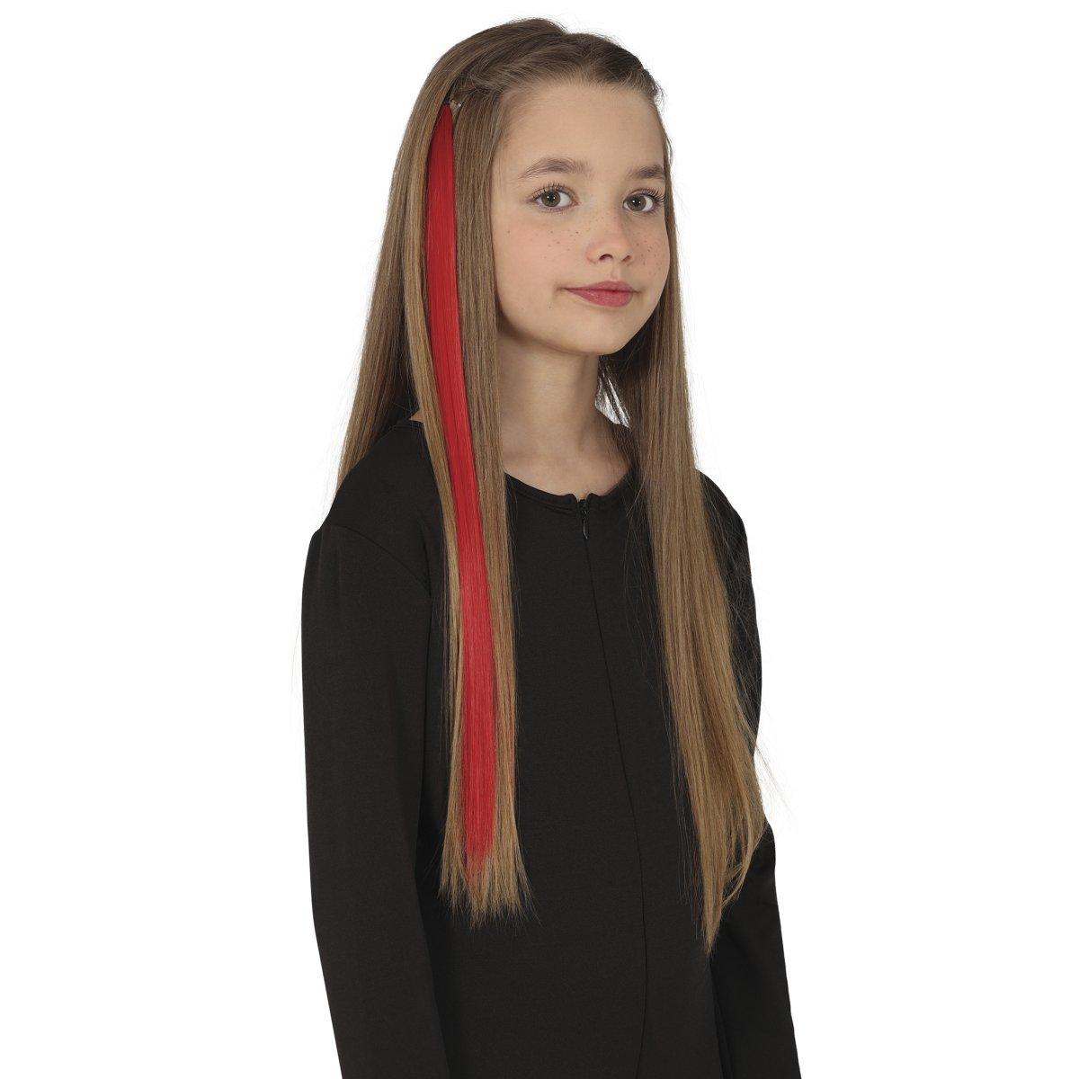 Estensione Capelli Rosse cm.50 pz.3 |_370