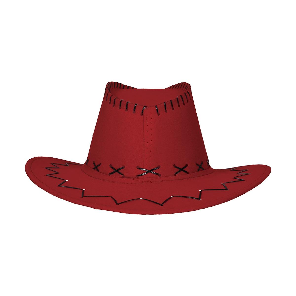 Cappello Cowboy Rosso |_282