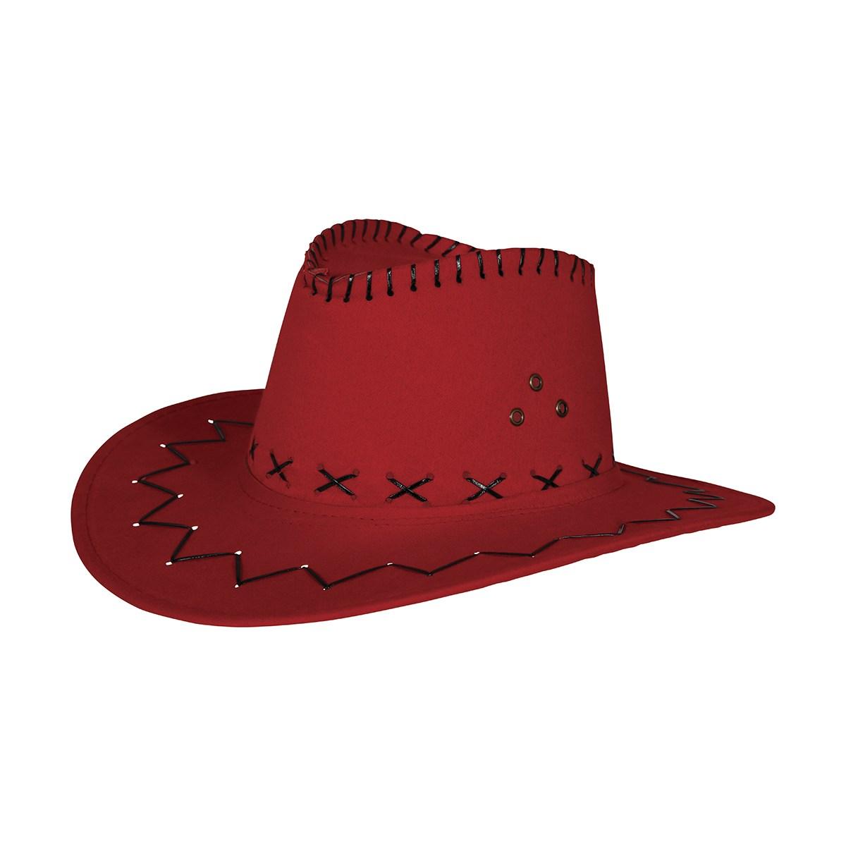 Cappello Cowboy Rosso |_282