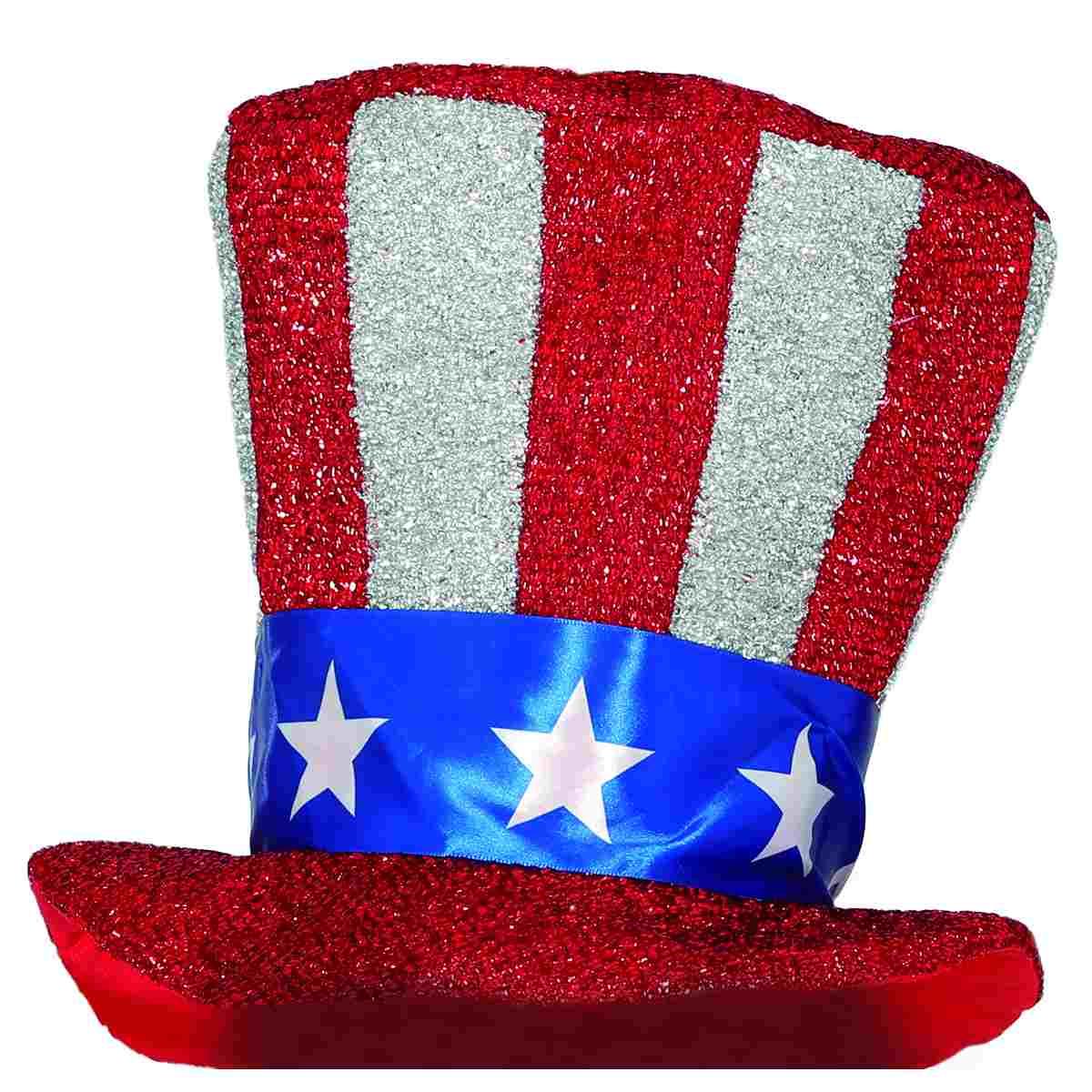 Cappello Cilindro Bandiera America |_852