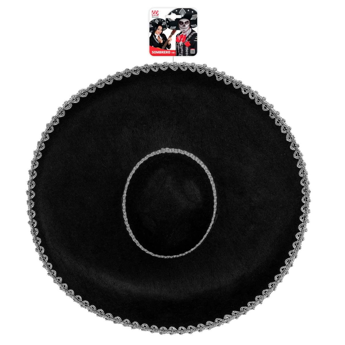 Cappello Sombrero Feltro Nero |_323